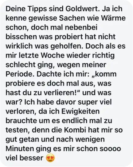 Instagram testimonail