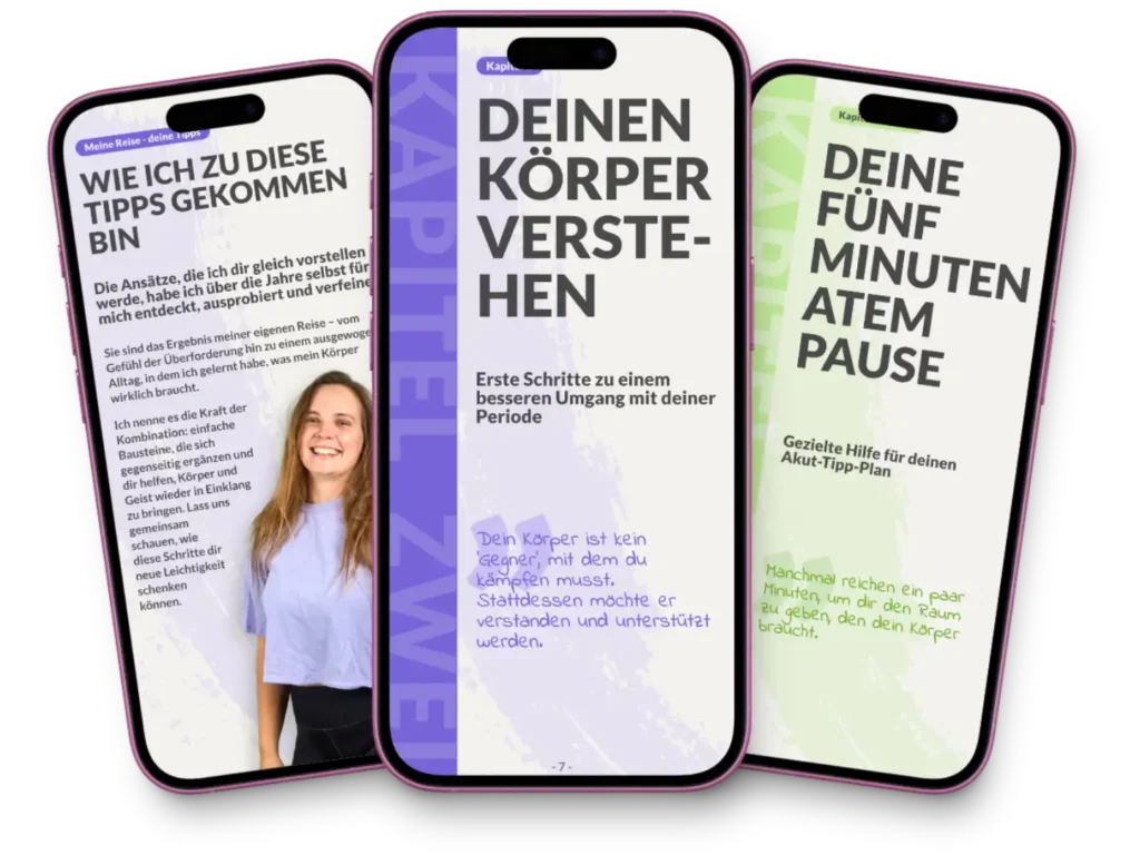 Regelschmerz Akutplan Mockup